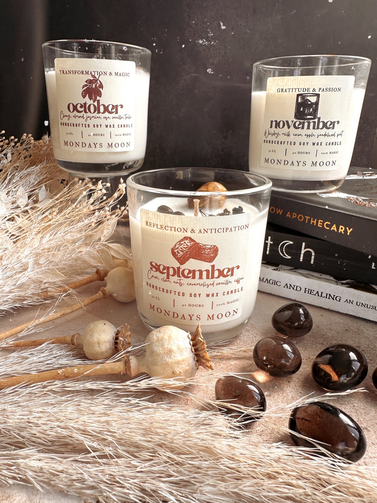 November - 30cl soy wax candle