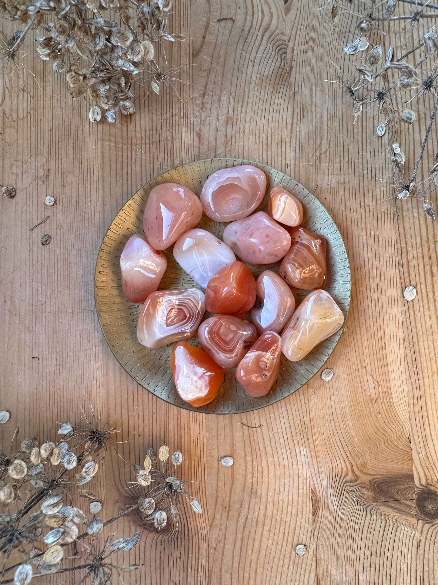 Carnelian Tumblestone