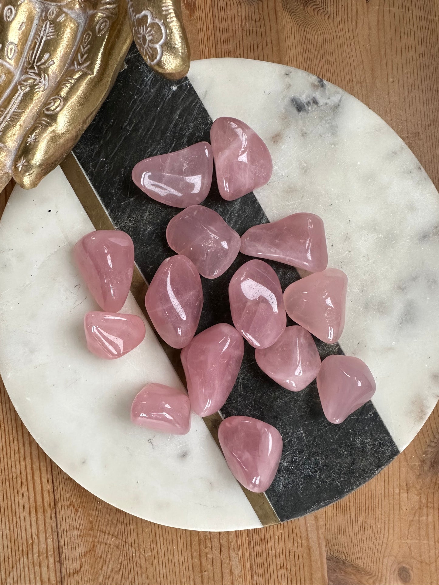 XL Rose Quartz Tumblestone
