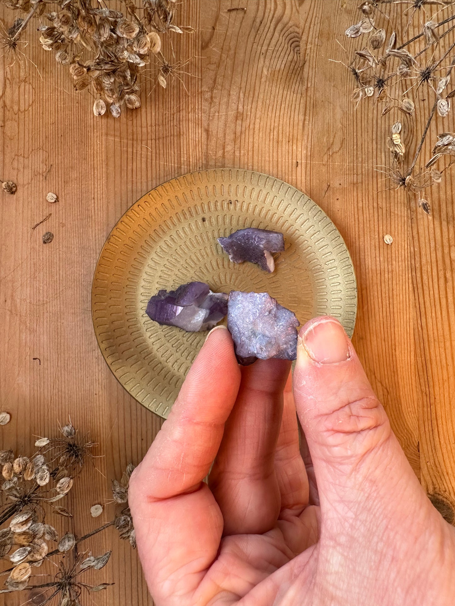 Aqua Aura Quartz Cluster