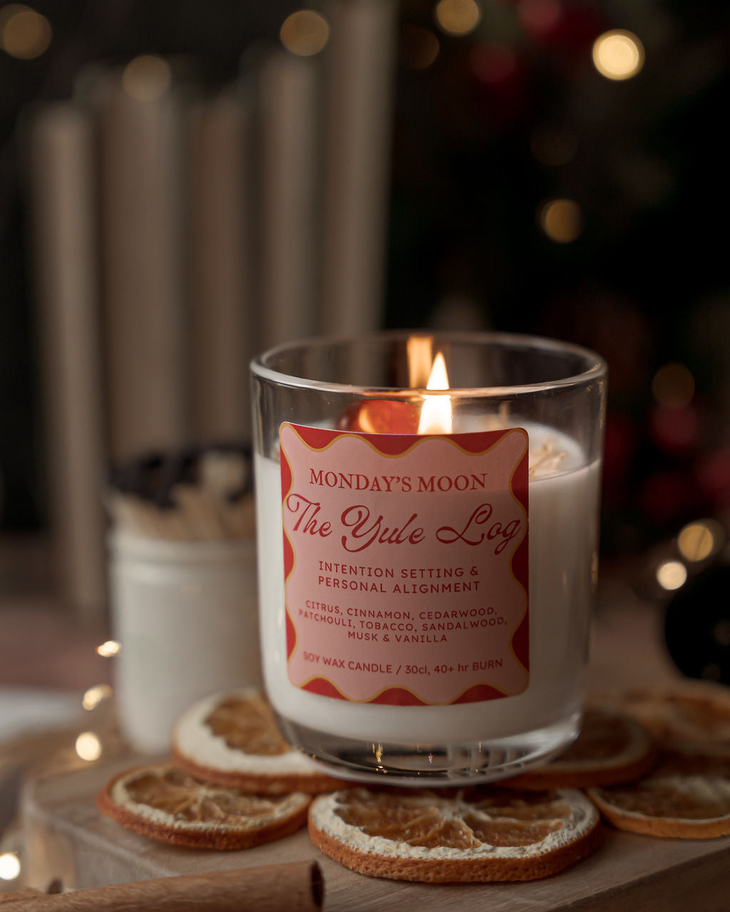 The Yule Log - 30cl soy wax candle