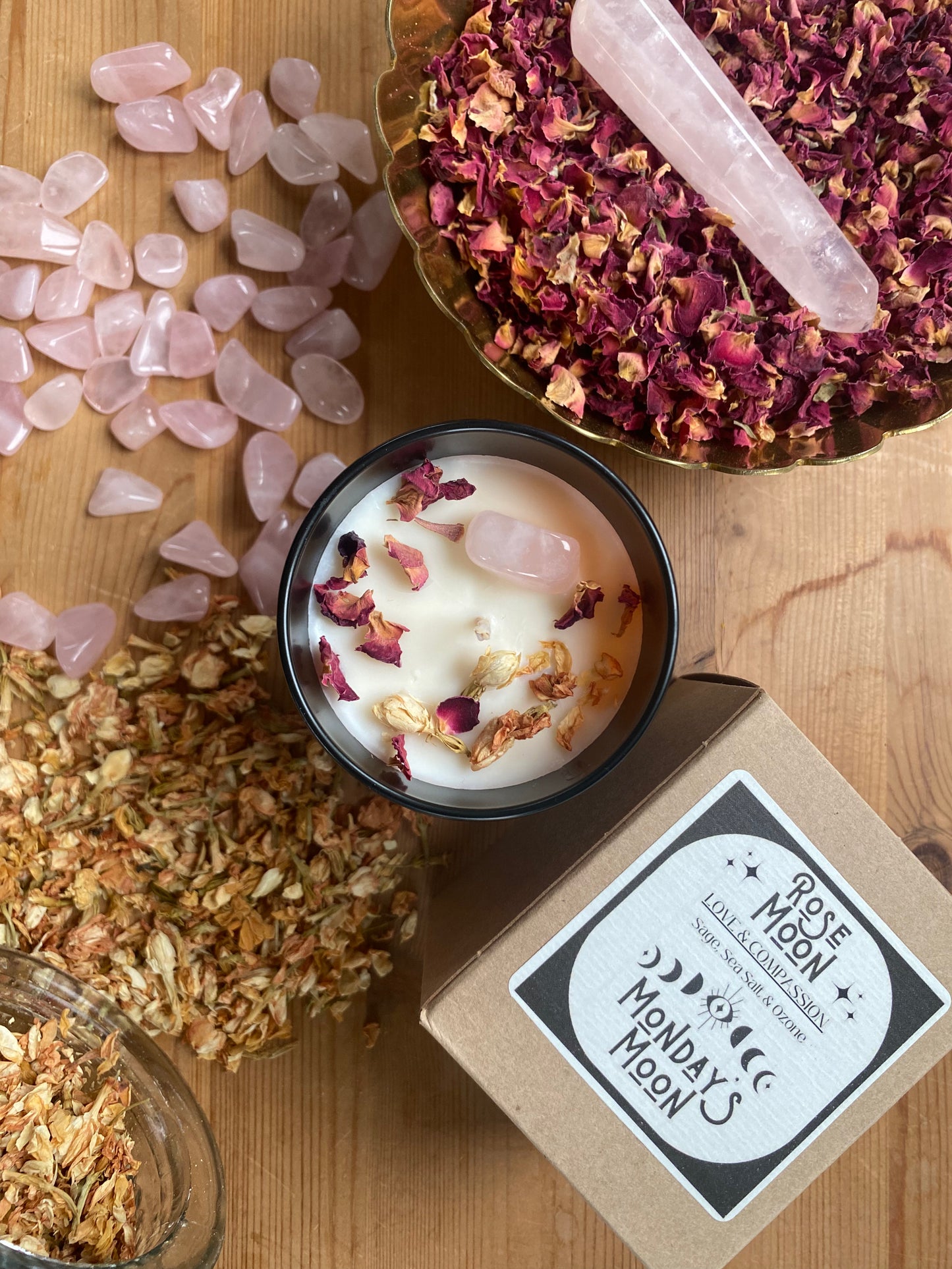 Rose Moon - 20cl Soy Wax Candle