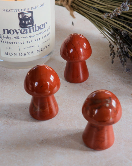 Red Jasper Mushroom